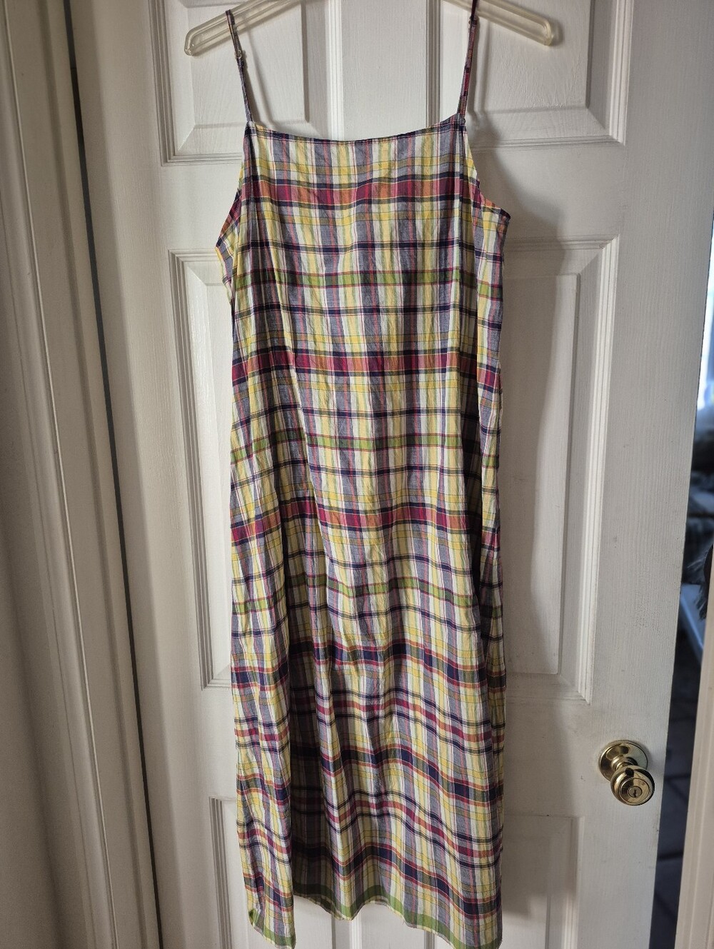 Injiri Madras Slip Dress S